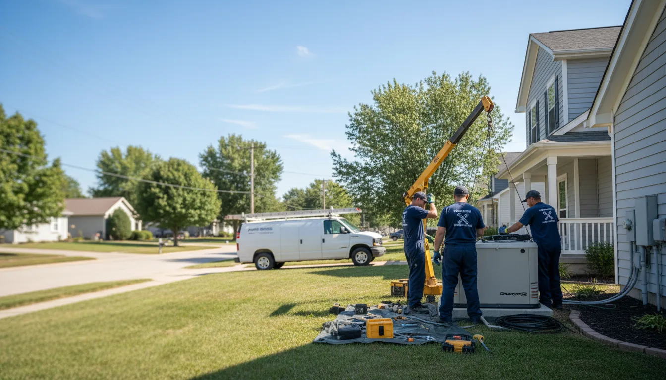 Generator Installation in Redfield, KS near me